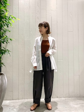 てらさんさん（レディース・157cm）の夏コーディネート