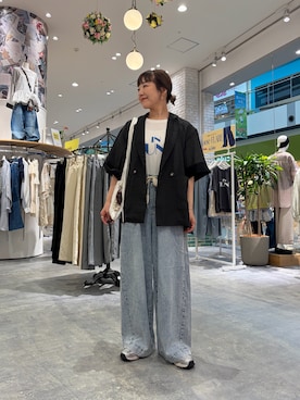 てらさんさん（レディース・158cm）の春コーディネート
