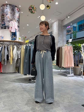 てらさんさん(レディース・158cm)の春コーディネート