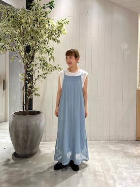 てらさんさん(レディース・158cm)の夏コーディネート