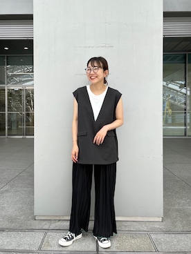 てらさんさん(レディース・157cm)の夏コーディネート