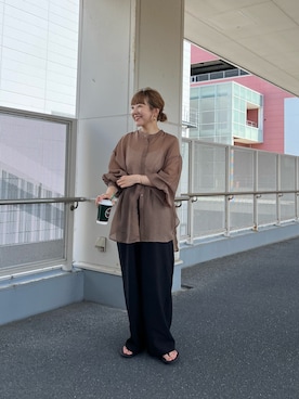 「CIAOPANIC TYPY（チャオパニックティピー）のアイテム」を使った、てらさんさん（レディース・158cm）の夏コーディネート