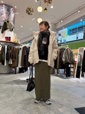 「アイテム（Tシャツ/カットソー）」を使った、てらさんさん（レディース・158cm）の秋コーディネート