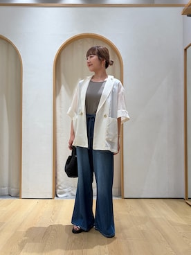 てらさんさん(レディース・158cm)の夏コーディネート