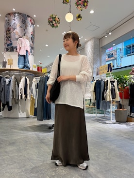 てらさんさん(レディース・158cm)の春コーディネート