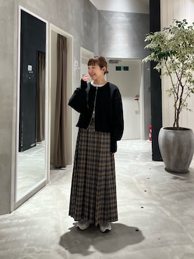 「きれいめコーディネート」｜てらさんさん（レディース・158cm）の冬コーディネート