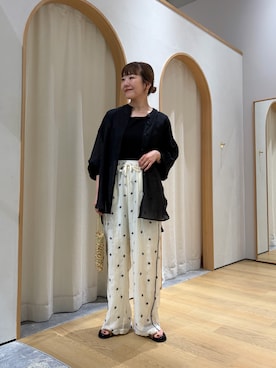「CIAOPANIC TYPY（チャオパニックティピー）のアイテム（アクセサリー）」を使った、てらさんさん（レディース・158cm）の夏コーディネート