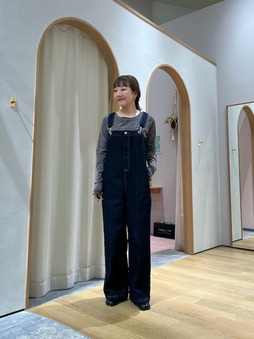 ※こまち※ CIAOPANIC TYPY 【WILLOW】デニムサロペット ≪新色登場≫【WILLOW】デニムサロペット（サロペット