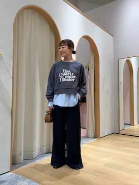 てらさんさん（レディース・158cm）の冬コーディネート