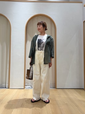 てらさんさん(レディース・158cm)の夏コーディネート