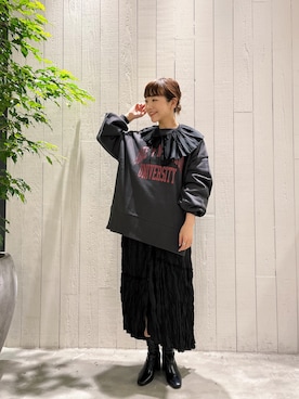 てらさんさん（レディース・157cm）の冬コーディネート