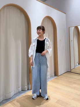 「CIAOPANIC TYPY（チャオパニックティピー）のアイテム（アクセサリー）」を使った、てらさんさん（レディース・158cm）の夏コーディネート