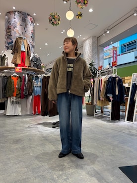 てらさんさん（レディース・158cm）の冬コーディネート