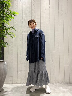 てらさんさん（レディース・157cm）の冬コーディネート