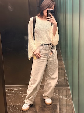 「ete（エテ）のアイテム」を使った、Machiさん（レディース・157cm）の夏コーディネート
