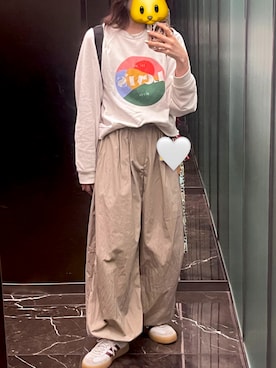 「ete（エテ）のアイテム」を使った、Machiさん（レディース・157cm）の夏コーディネート