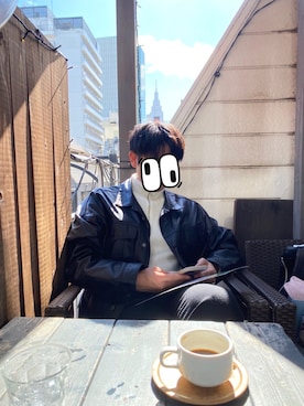 「ASCLO（エジュクロ）のアイテム（ジャケット/アウター）」を使った、taetaen3さん（メンズ・182cm）の秋コーディネート