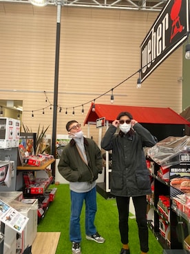 ポジさん（メンズ・169cm）の冬コーディネート