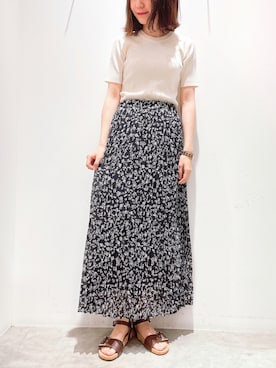 ゆなすんさん（レディース・158cm）の夏コーディネート