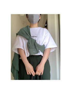 「CONVERSE（コンバース）のconverse（コンバース） ALL STAR OX（オールスターOX）（スニーカー）」を使った、むさん（レディース・143cm）の秋コーディネート