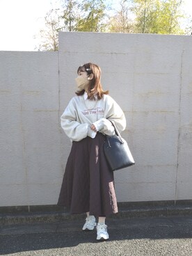 NEW BALANCEのアイテムを使った「キルティングスカート」の人気