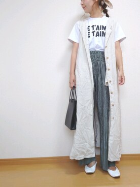 RRUmamaさん（レディース・157cm）の夏コーディネート