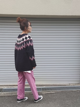 「A part by（アパートバイ）のアイテム」を使った、RRUmamaさん（レディース・157cm）の冬コーディネート