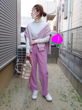 RRUmamaさん（レディース・157cm）の冬コーディネート