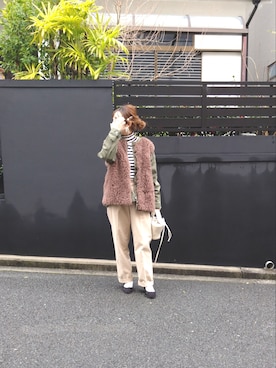 RRUmamaさん（レディース・156cm）の冬コーディネート