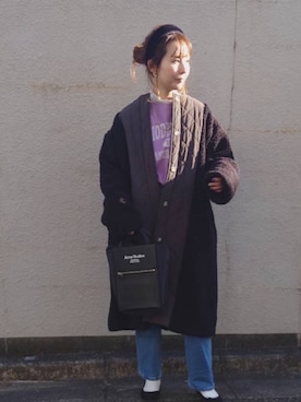 RRUmamaさん（レディース・157cm）の冬コーディネート