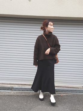 RRUmamaさん（レディース・157cm）の冬コーディネート