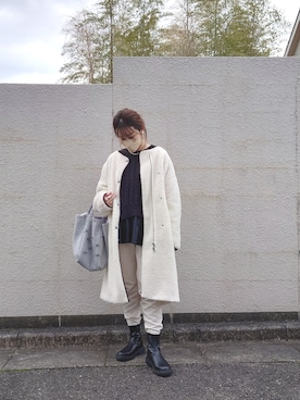 RRUmamaさん（レディース・157cm）の冬コーディネート