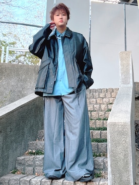 「アイテム（その他シューズ）」を使った、だぃすけさん（メンズ・170cm）の冬コーディネート