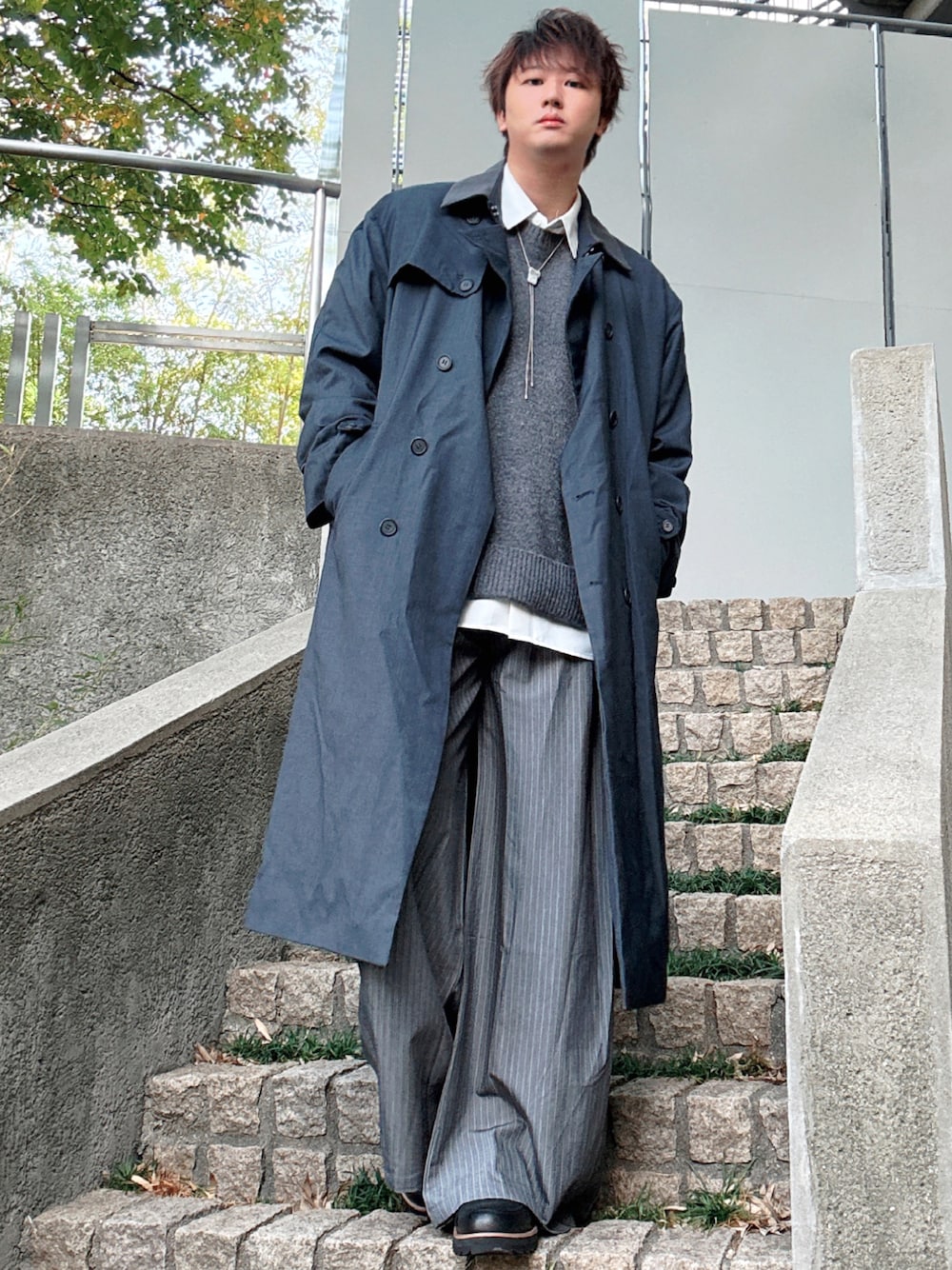 CASPER JOHN（キャスパージョン）の「Over Trench Coat/オーバー