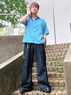 「Classical Origin（クラシカルオリジン）のアイテム」を使った、だぃすけさん（メンズ・170cm）の夏コーディネート