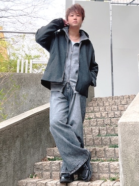 だぃすけさん(メンズ・170cm)の冬コーディネート