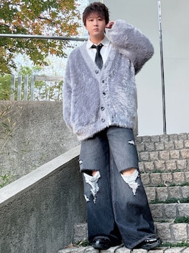 「アイテム（フォーマルスーツ/小物）」を使った、だぃすけさん（メンズ・170cm）の秋コーディネート