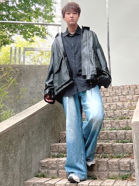 「RAGEBLUE（レイジブルー）のアイテム」を使った、だぃすけさん（メンズ・170cm）の秋コーディネート