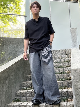 「アイテム（その他シューズ）」を使った、だぃすけさん（メンズ・170cm）の秋コーディネート