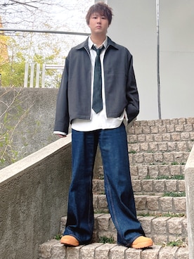 だぃすけさん（メンズ・170cm）の冬コーディネート