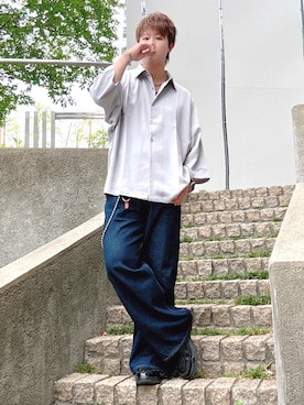 「Classical Origin（クラシカルオリジン）のアイテム」を使った、だぃすけさん（メンズ・170cm）の夏コーディネート