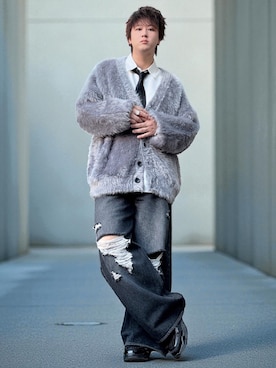 「アイテム（その他シューズ）」を使った、だぃすけさん（メンズ・170cm）の秋コーディネート