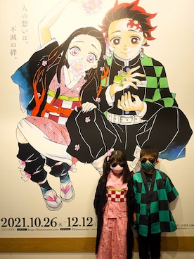 「キッズコスプレ」｜mihaさん（キッズ・120cm）の冬コーディネート