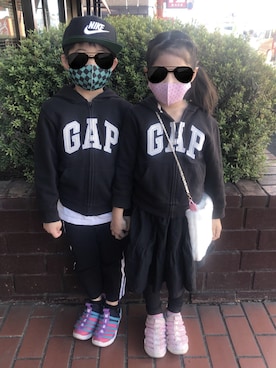 mihaさん（キッズ・120cm）の冬コーディネート