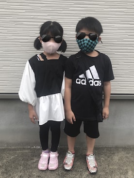 mihaさん（キッズ・125cm）の秋コーディネート