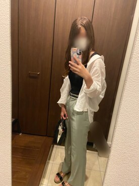 音さん（レディース・160cm）の秋コーディネート