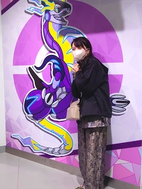 「アイテム（その他シューズ、グリーン系）」を使った、ぽかさん（レディース・158cm）の冬コーディネート