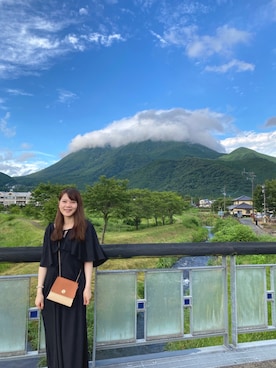 「由布院」｜ぽかさん（レディース・158cm）の夏コーディネート