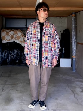 宇宙太(ウチュウタ)さん(メンズ・171cm)の秋コーディネート
