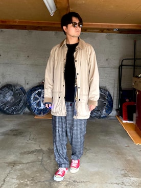 宇宙太（ウチュウタ）さん（メンズ・171cm）の秋コーディネート